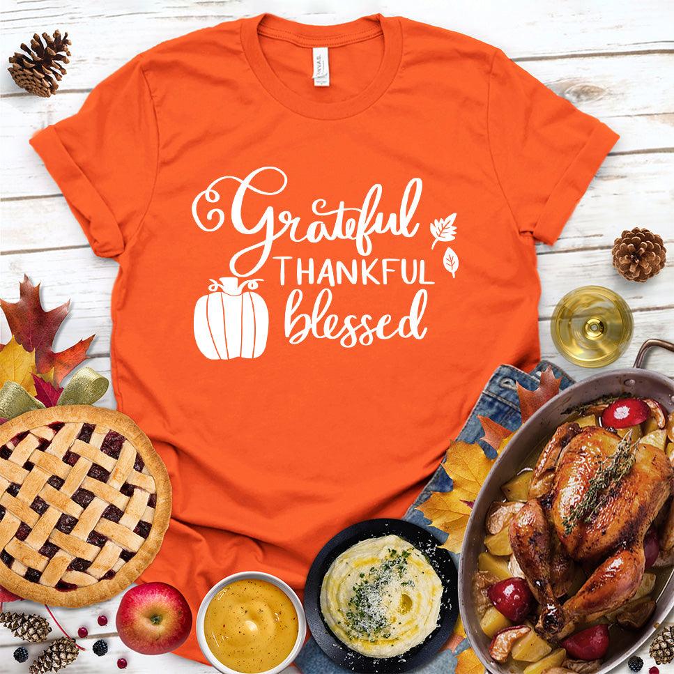 Grateful Thankful Blessed T-Shirt