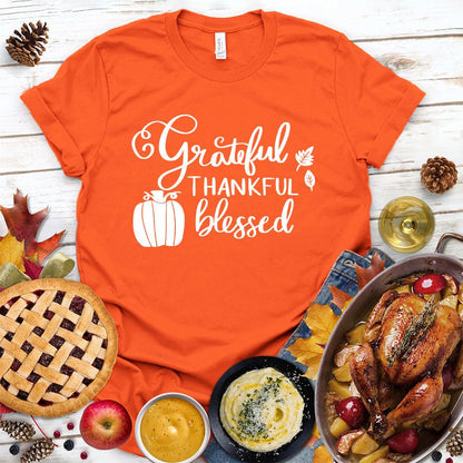 Grateful Thankful Blessed T-Shirt