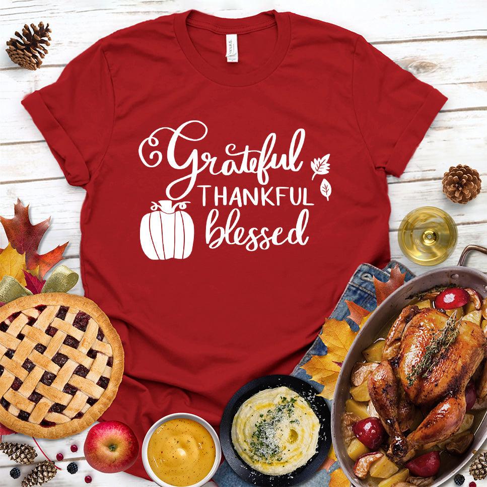 Grateful Thankful Blessed T-Shirt