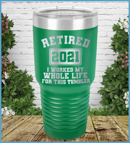 Retired 2021 Tumbler