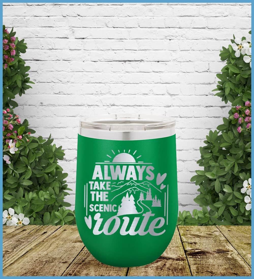 Always Take The Scenic Route Tumbler