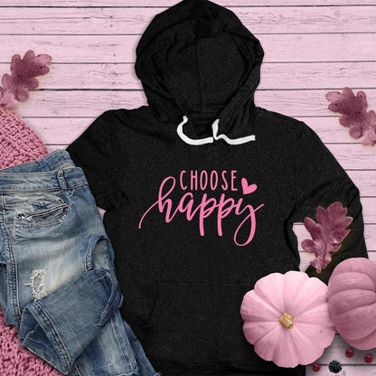 Choose Happy Hoodie Pink Edition