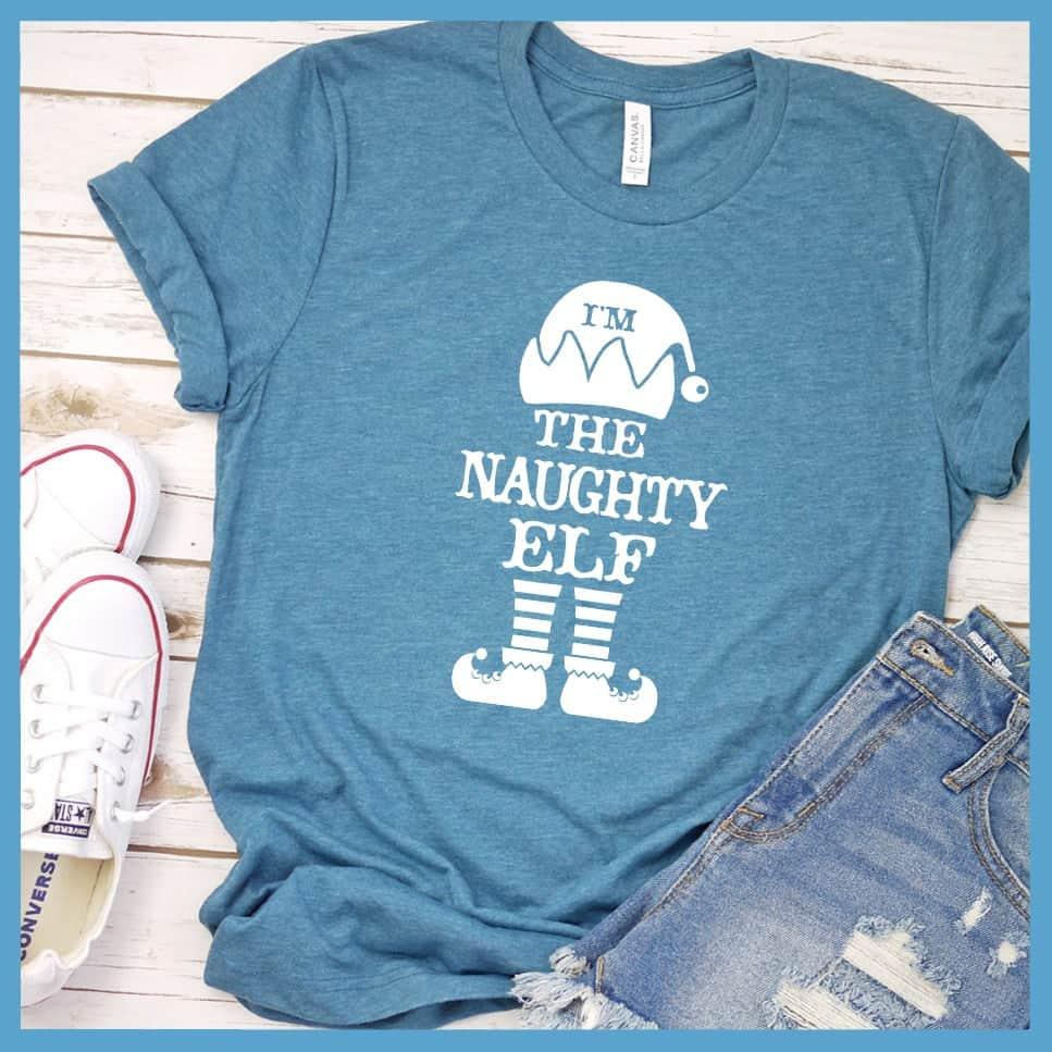 Naughty Christmas Elf Family Group T-Shirt