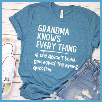 Grandma Knows Everything Version 3 T-Shirt