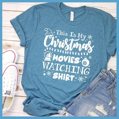 This Is My Christmas Movies Watching Shirt T-Shirt