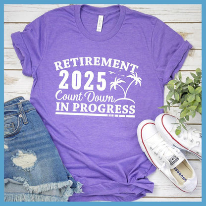 Retirement 2025 Countdown In Progress  T-Shirt