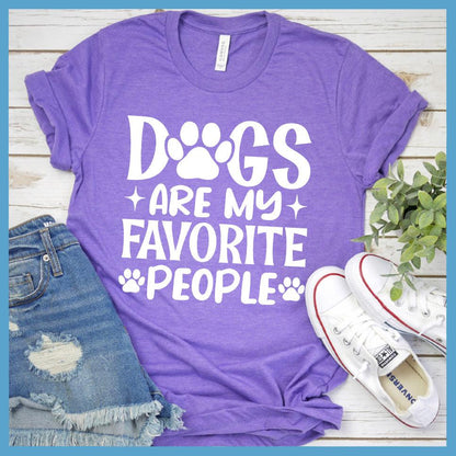 Dogs Are My Favorite People T-Shirt