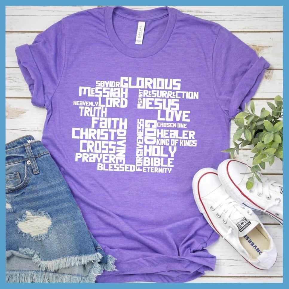 Christmas Cross Collage Version 2 T-Shirt