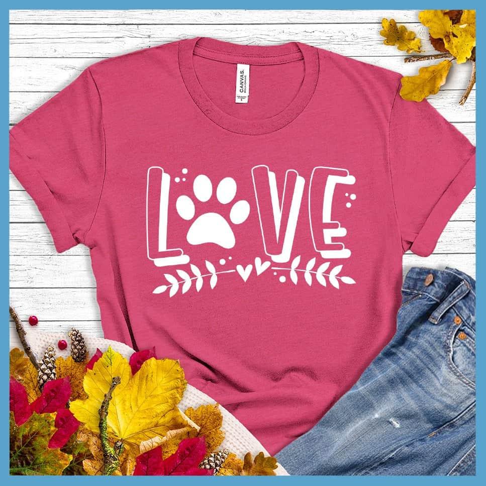 Dog Love Fall Version 1 T-Shirt