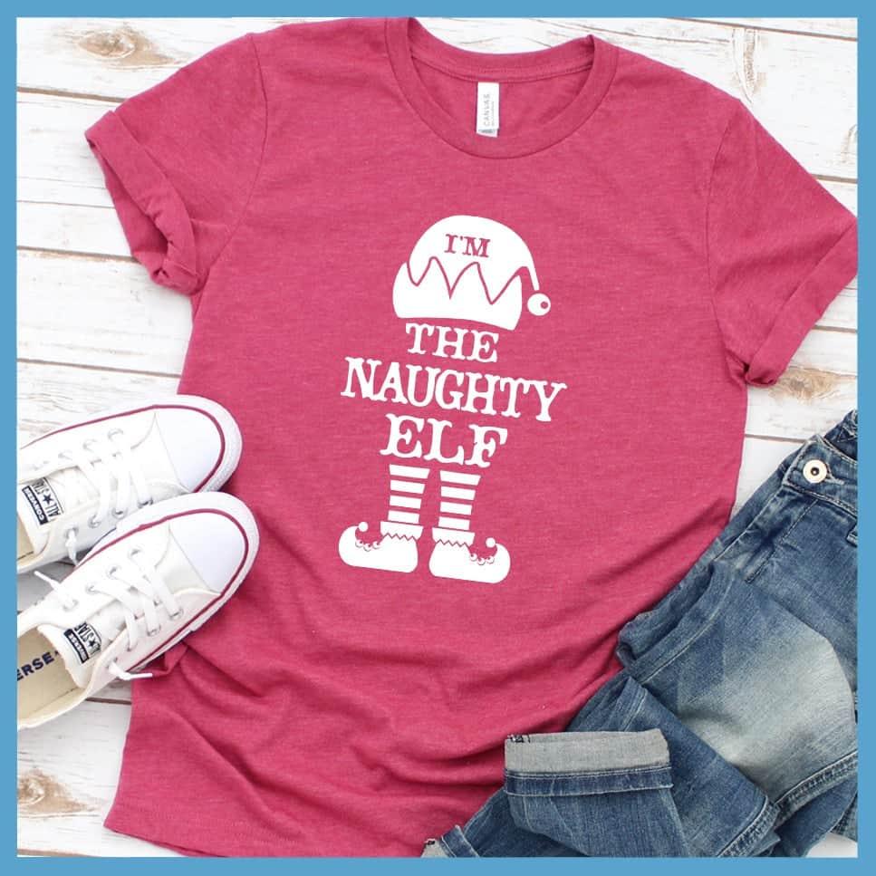 Naughty Christmas Elf Family Group T-Shirt