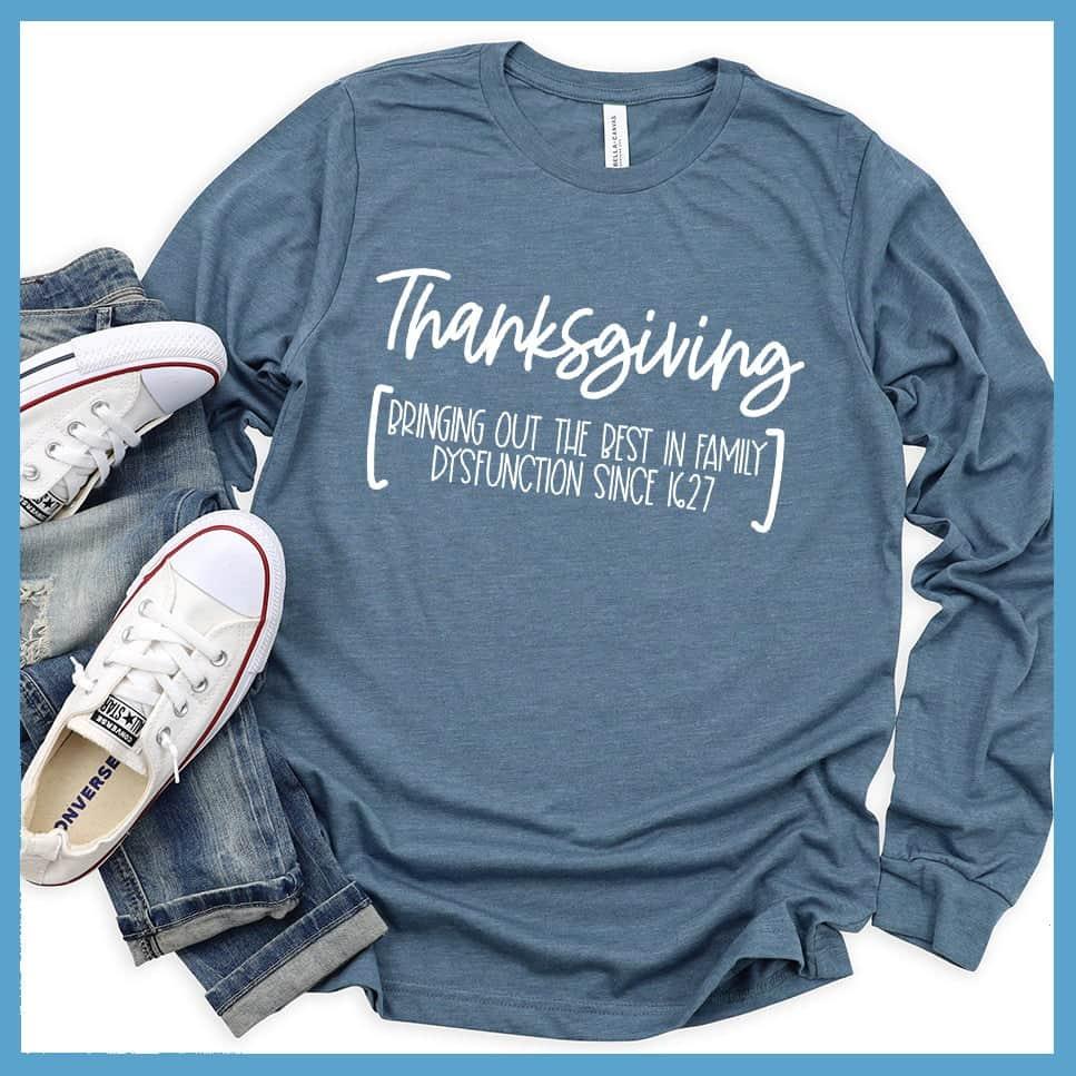Family Thanksgiving Long Sleeves