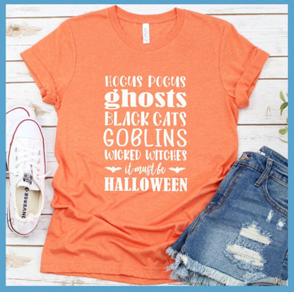 Halloween Words T-Shirt