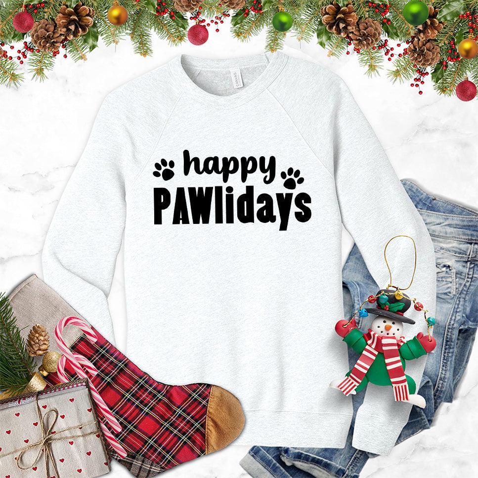 Happy Pawlidays Version 2 Sweatshirt