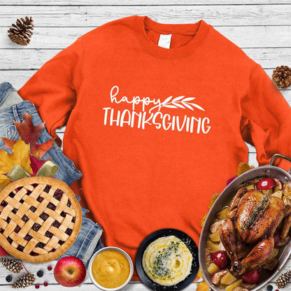 Happy Thanksgiving Sweatshirt