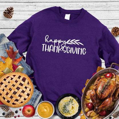 Happy Thanksgiving Sweatshirt