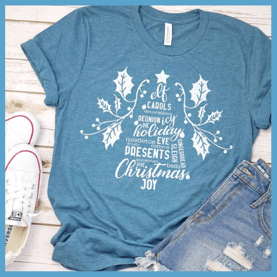 Christmas Tree Collage T-Shirt