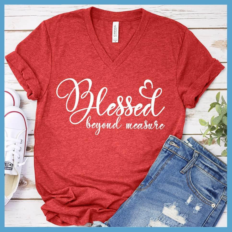 Blessed Beyond Measure V-Neck
