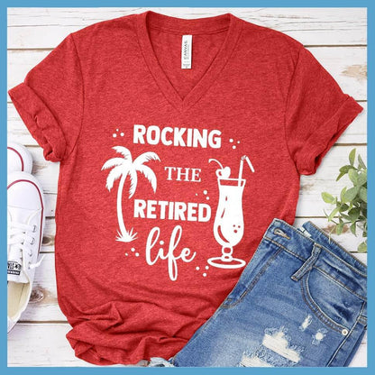 Rocking The Retired Life V-Neck