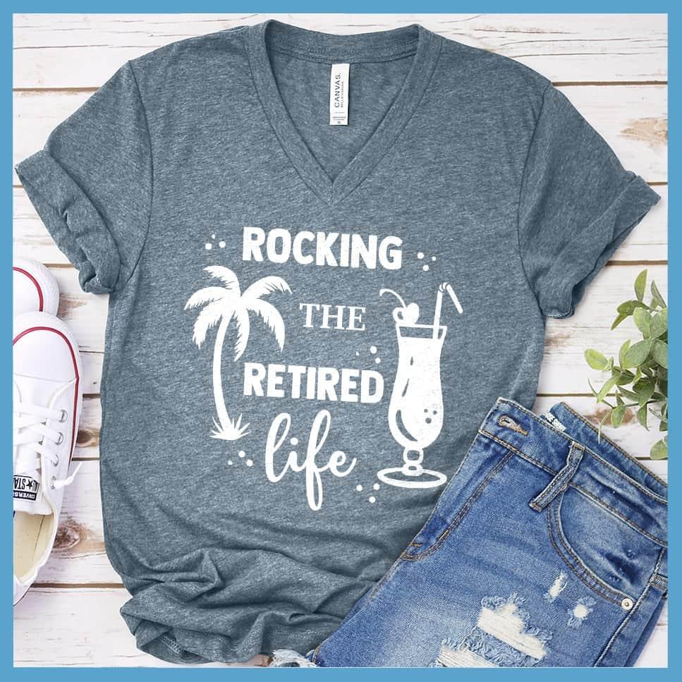Rocking The Retired Life V-Neck