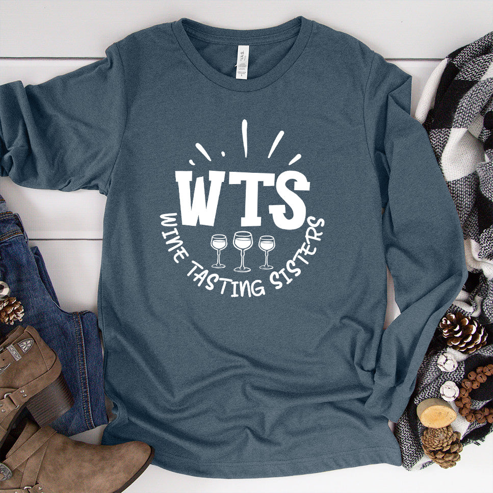 WTS Wine Tasting Sisters Long Sleeves