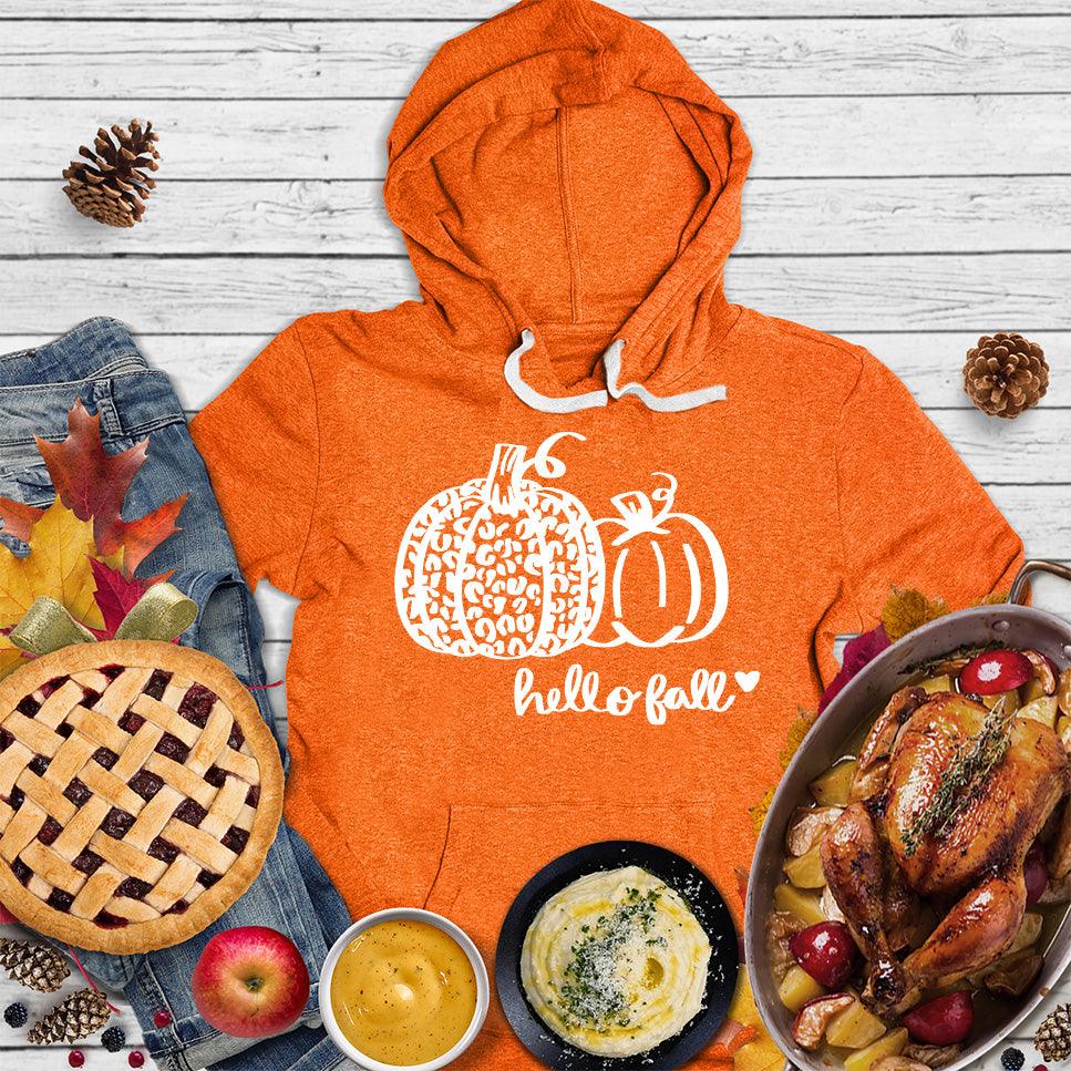 Hello Fall Pumpkin Hoodie