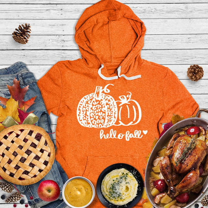 Hello Fall Pumpkin Hoodie