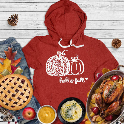 Hello Fall Pumpkin Hoodie