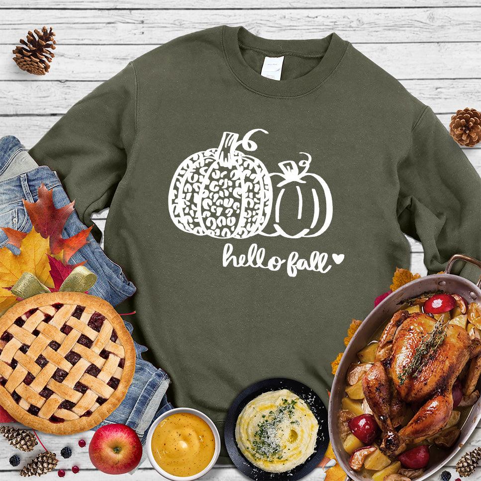 Hello Fall Pumpkin Sweatshirt