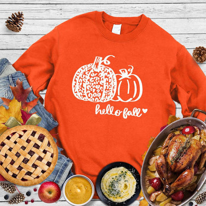 Hello Fall Pumpkin Sweatshirt
