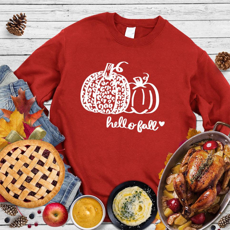 Hello Fall Pumpkin Sweatshirt