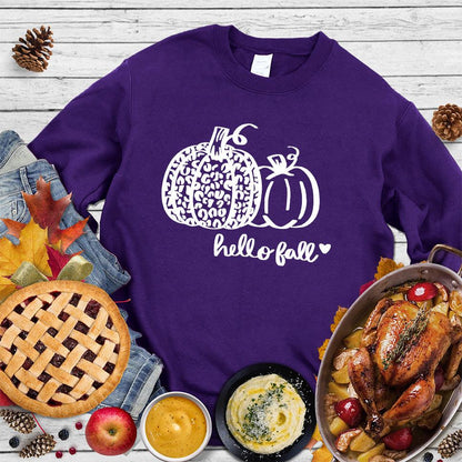 Hello Fall Pumpkin Sweatshirt