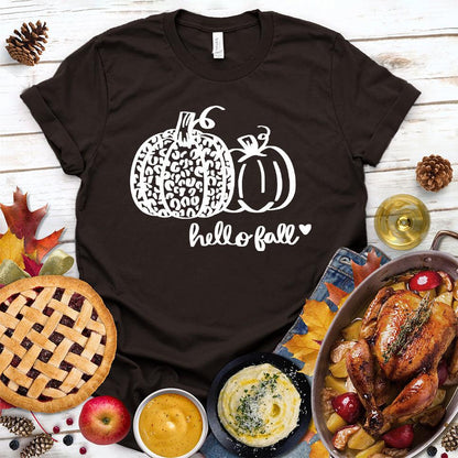 Hello Fall Pumpkin T-Shirt