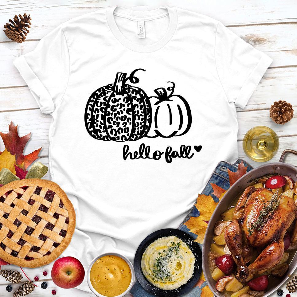 Hello Fall Pumpkin T-Shirt