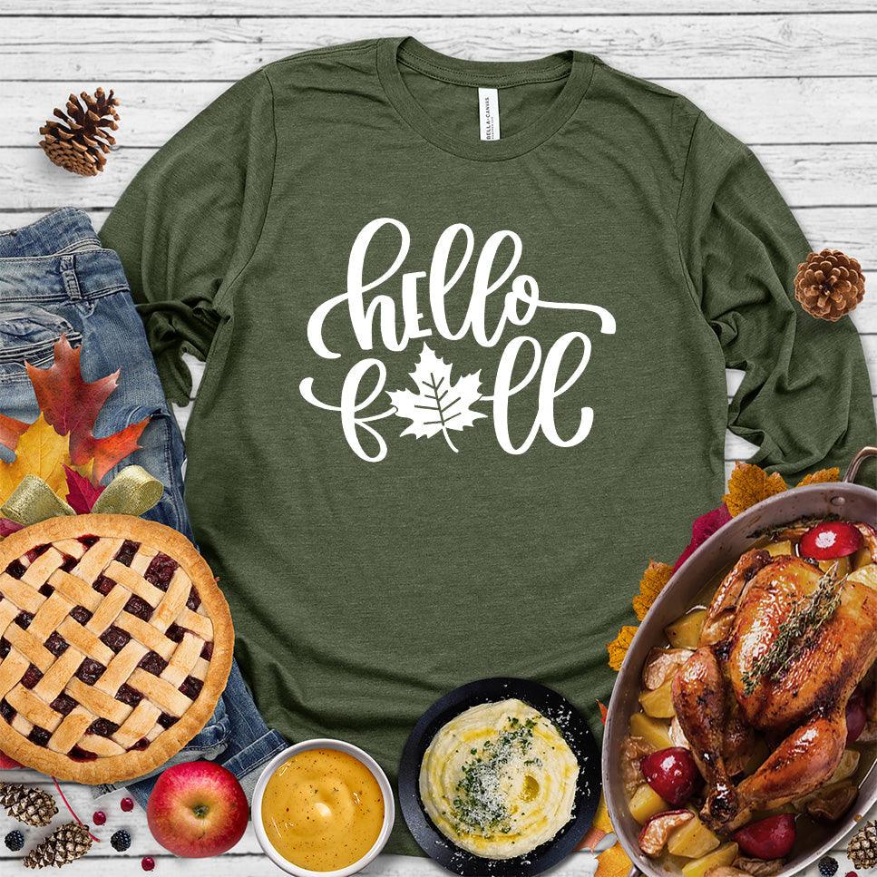 Hello Fall Version 2 Long Sleeves