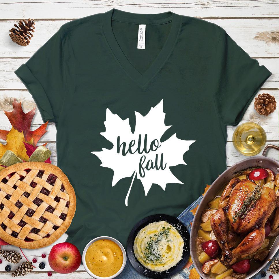 Hello Fall V-Neck