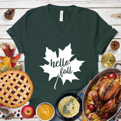 Hello Fall V-Neck