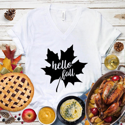 Hello Fall V-Neck