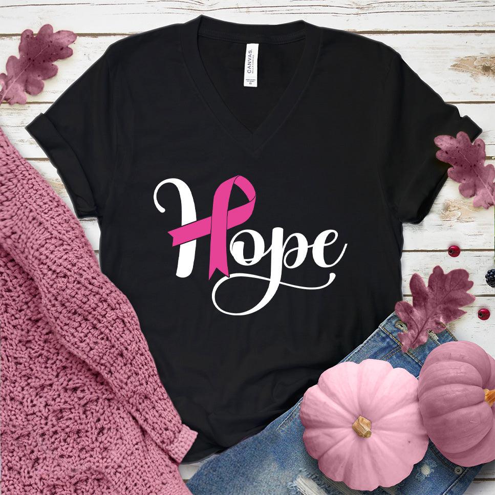 Hope Ribbon Colored Edition V-Neck