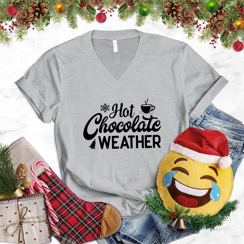 Hot Chocolate Weather V-Neck