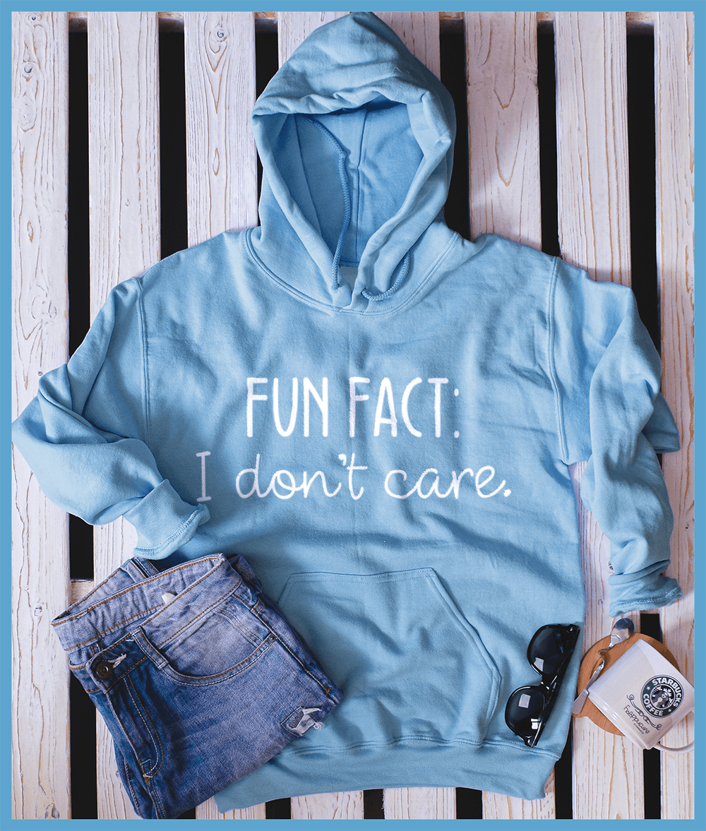 I Don't Care Hoodie