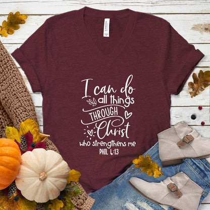 I Can Do All Things V-Neck