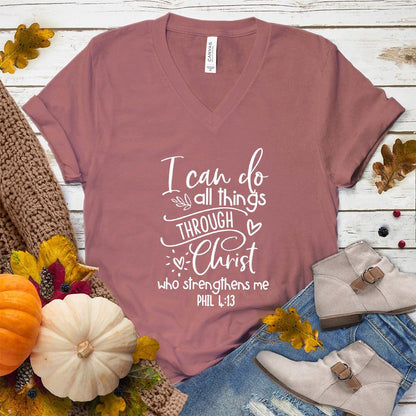 I Can Do All Things V-Neck