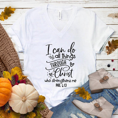 I Can Do All Things V-Neck