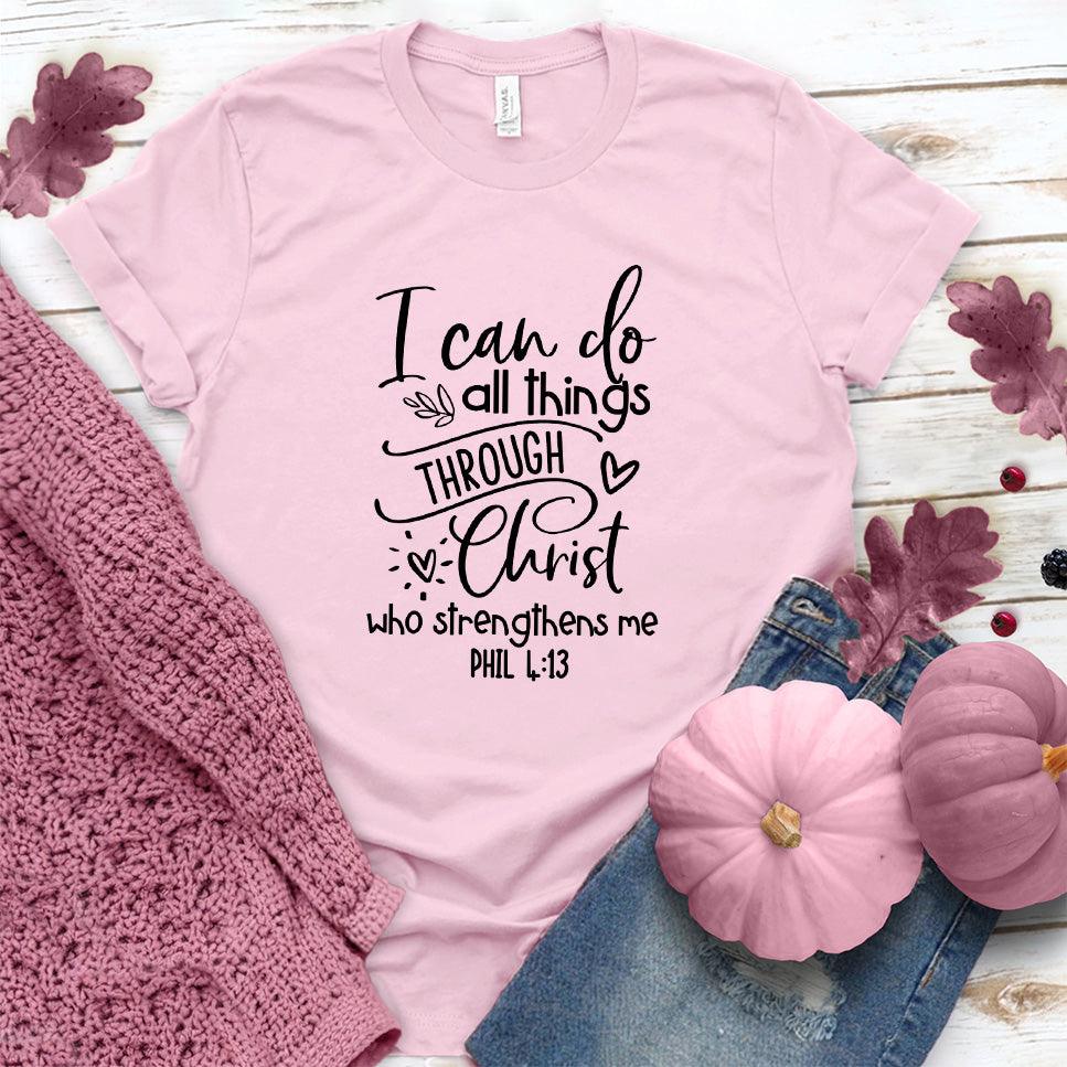 I Can Do All Things T-Shirt Pink Edition