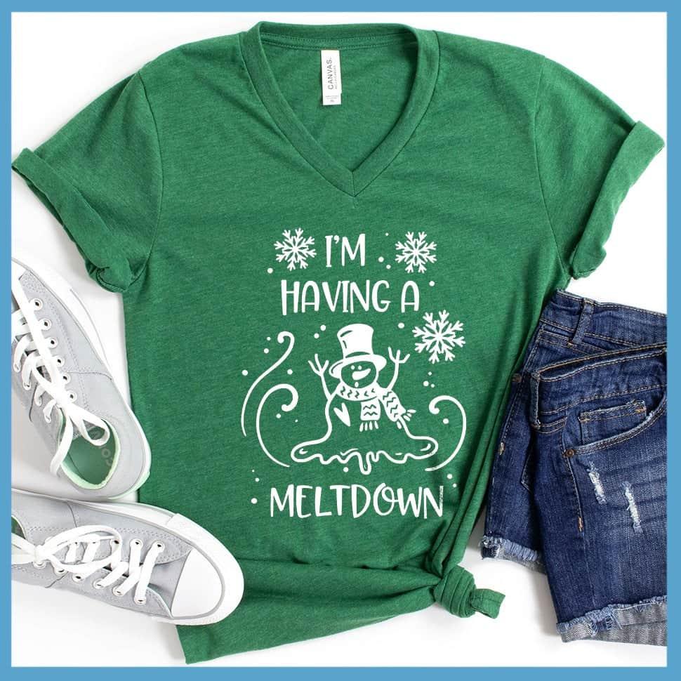 I'm Having A Meltdown V-Neck