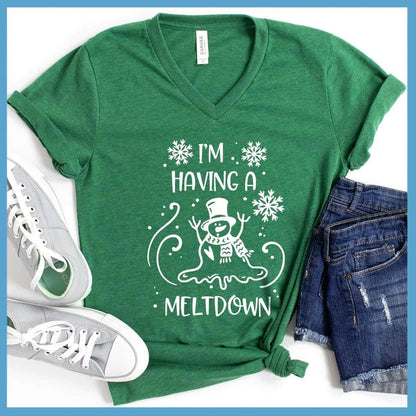 I'm Having A Meltdown V-Neck