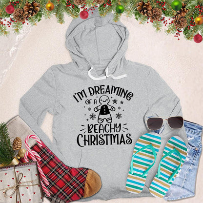 I'm Dreaming Of A Beachy Christmas Hoodie