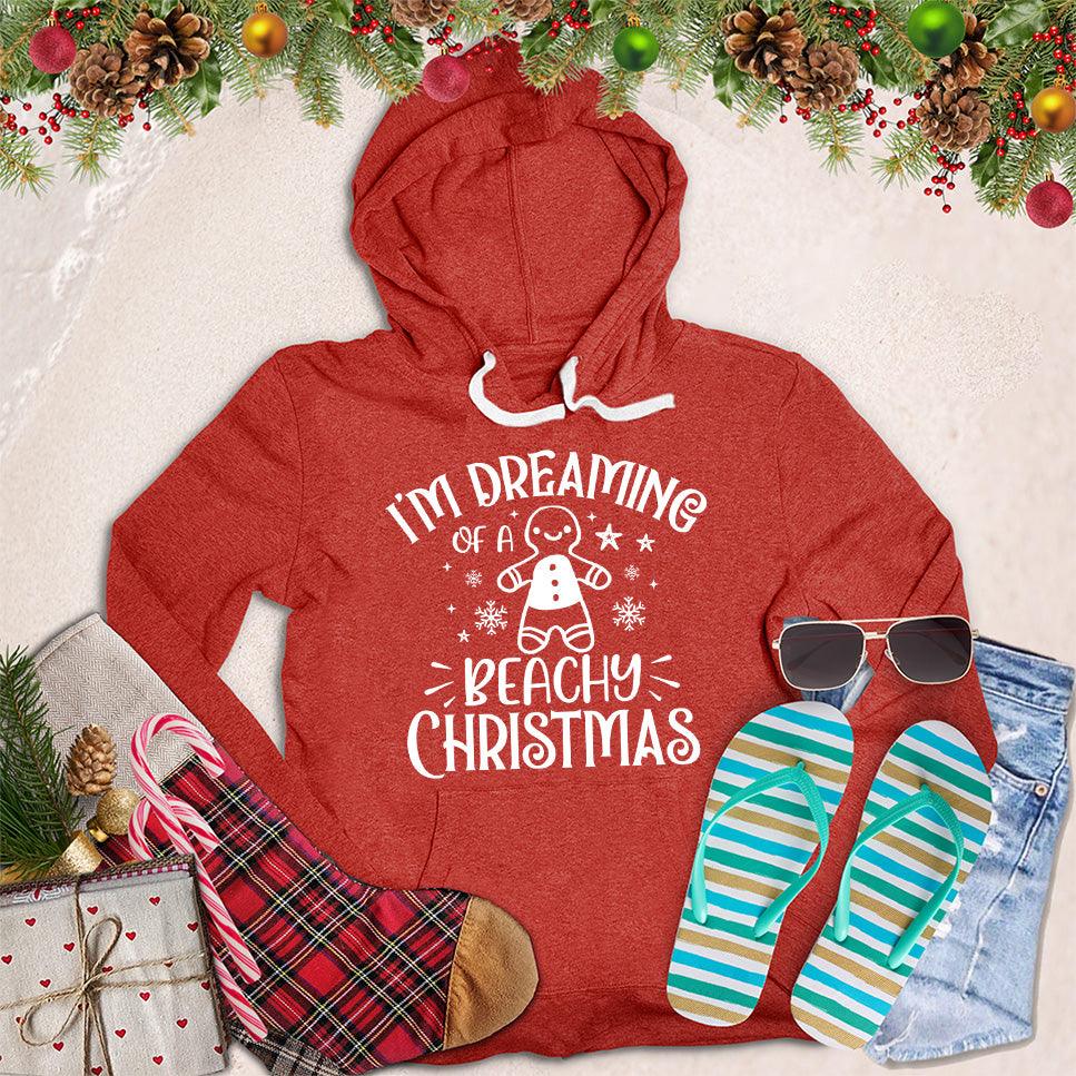 I'm Dreaming Of A Beachy Christmas Hoodie