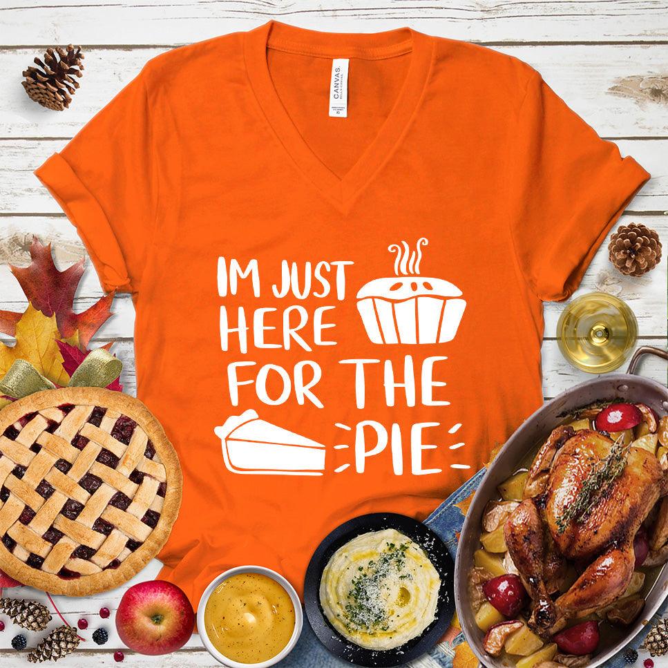 I'm Just Here for the Pie V-Neck