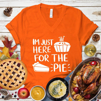 I'm Just Here for the Pie V-Neck